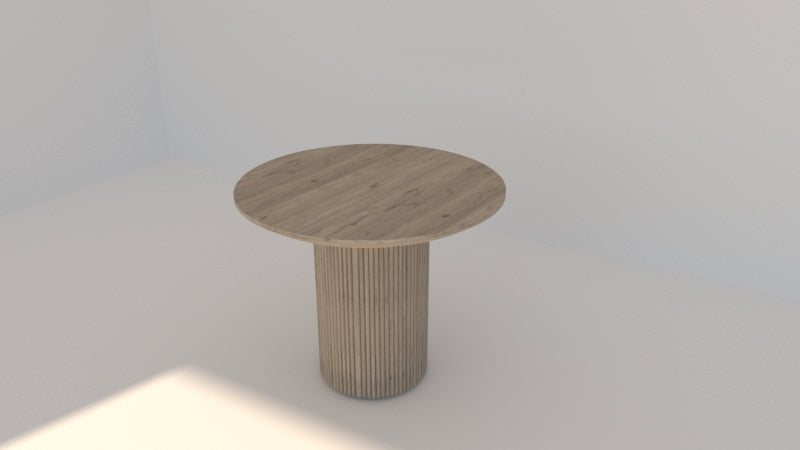 Mesa de Comedor Redonda Alistonada: Un Ícono de Elegancia y Durabilidad