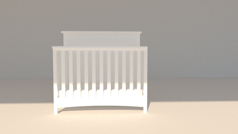 Cuna Salazar en Madera Blanca