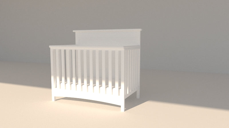 Cuna Salazar en Madera Blanca