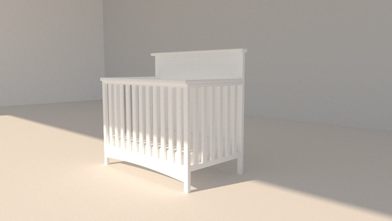 Cuna Salazar en Madera Blanca