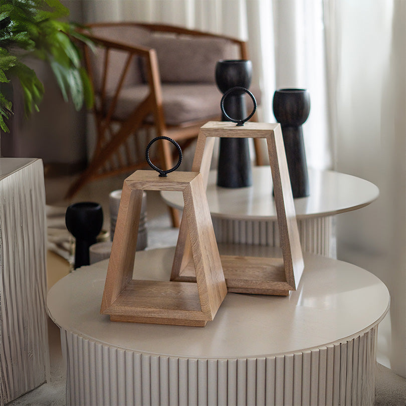 Candelabros farol set 2 unidades